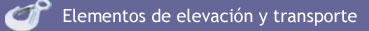 Productos - Elementos de elevación y transportes